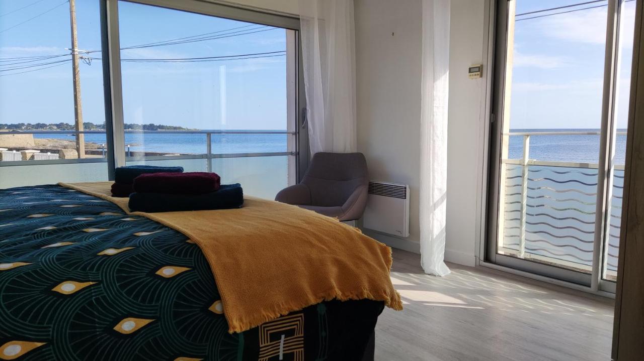 Appartement T3 De 74M2 Tres Lumineux Vue Panoramique Mer Et Plages Concarneau Exterior photo